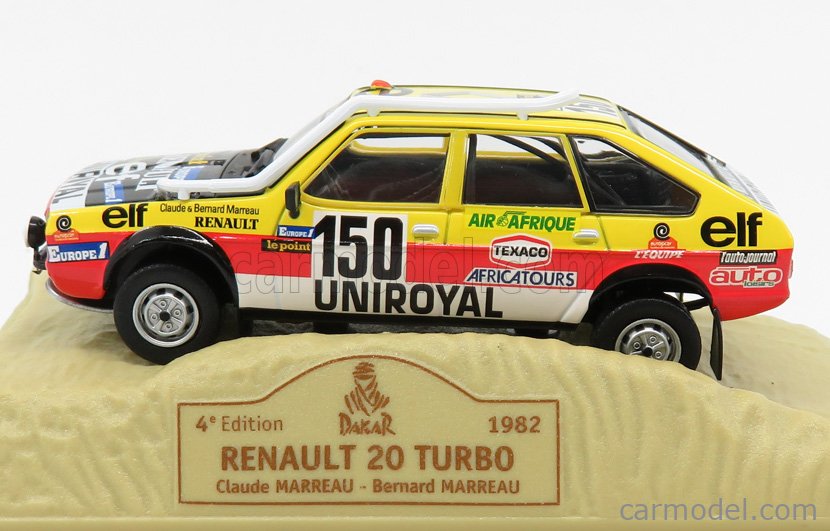 EDICOLA 107555 Scale 1/43 | RENAULT 20 TURBO N 150 WINNER RALLY