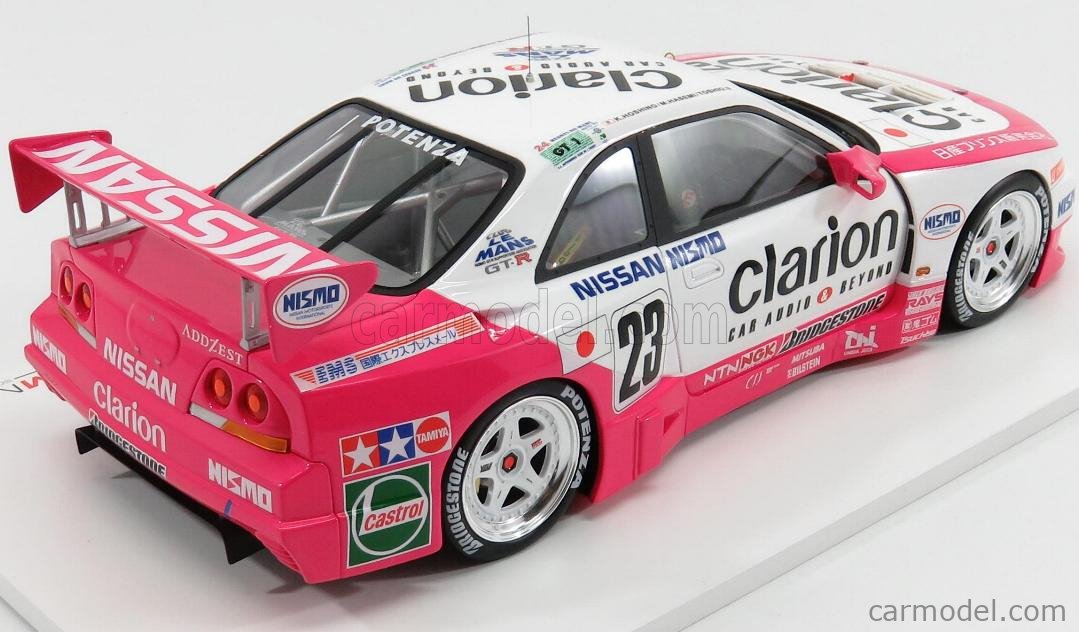 TSM MODEL 1/18 日産 スカイラインGT-R LM クラリオン 定番正規店購入