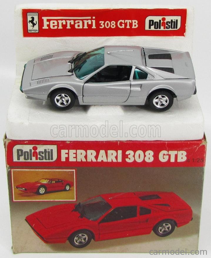 Polistil ポリスティル フェラーリ308GTB 1/25 Polistil 1/25 Ferrari 308 GTB Yellow S.214 Diecast Scale