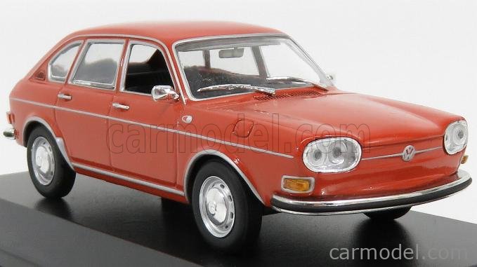 MINICHAMPS 400051101 Scale 1/43 | VOLKSWAGEN 411 LE 1969 ORANGE