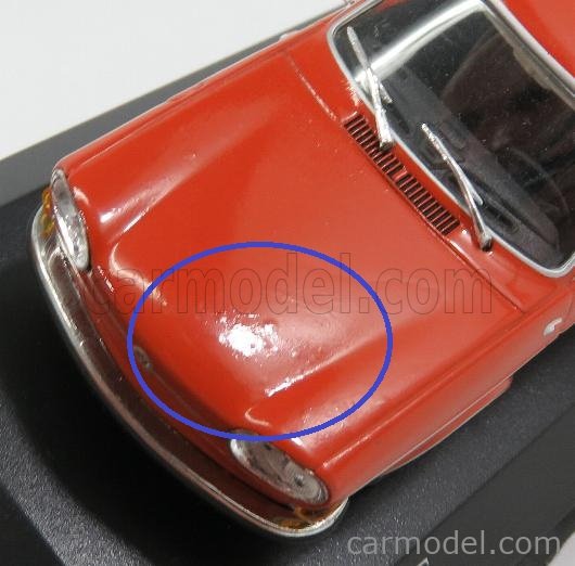 MINICHAMPS 400051101 Scale 1/43 | VOLKSWAGEN 411 LE 1969 ORANGE