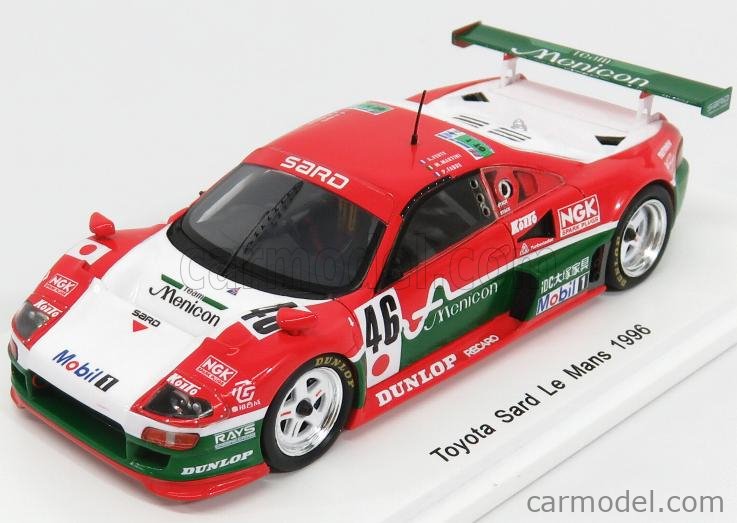 TOYOTA - SARD MC8-R N 46 24h LE MANS 1996 P.FABRE - A.FERTE - M.MARTINI