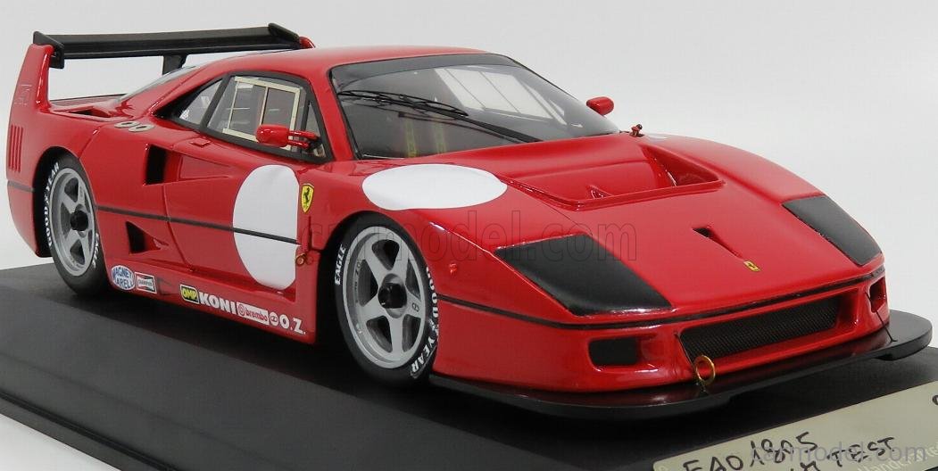 MG-MODEL F40-1805 Scale 1/18 | FERRARI F40 LM N 0 TEST CAR 24h LE