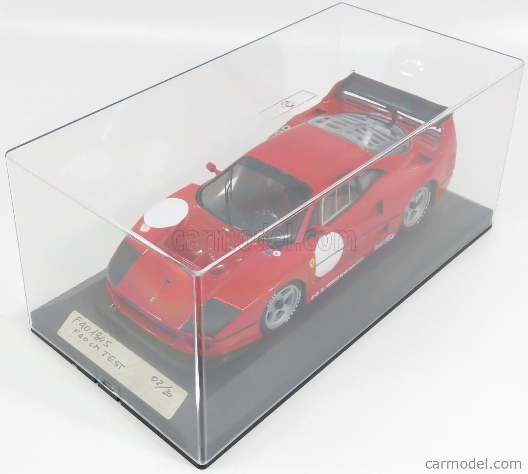 MG-MODEL F40-1805 Scale 1/18 | FERRARI F40 LM N 0 TEST CAR 24h LE