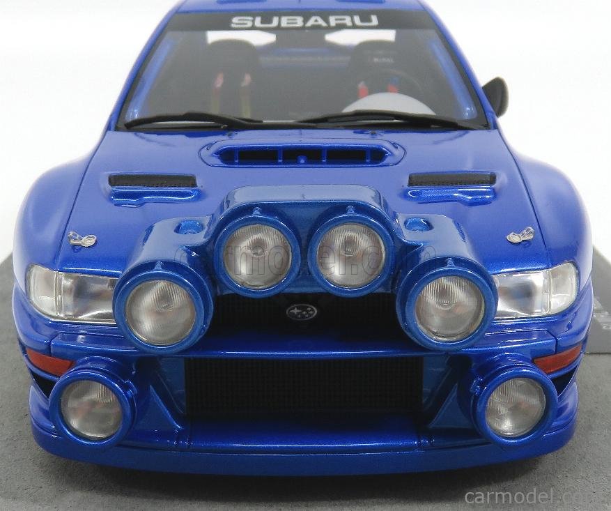 期間限定 Impreza Subaru ブルー 1998 ベースラリー 2ドア Wrc S4 インプレッサ スバル 1 18 Topmarques S4 1998 Rally Base 2 Doors Wrc 乗り物のおもちゃ Top040aw
