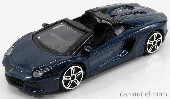 BURAGO BU30249BL Scale 1/43 | LAMBORGHINI AVENTADOR LP700-4 ROADSTER 2013  BLUE MET