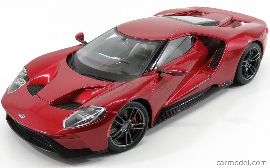 Amazon.com: Maisto 2017 Ford GT #1 Red Heritage Special