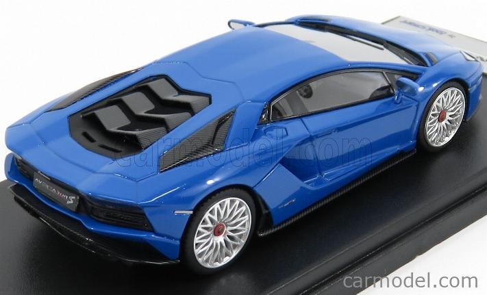 LOOKSMART LS468G Scale 1/43 | LAMBORGHINI AVENTADOR S 2016 BLU NILA - BLUE