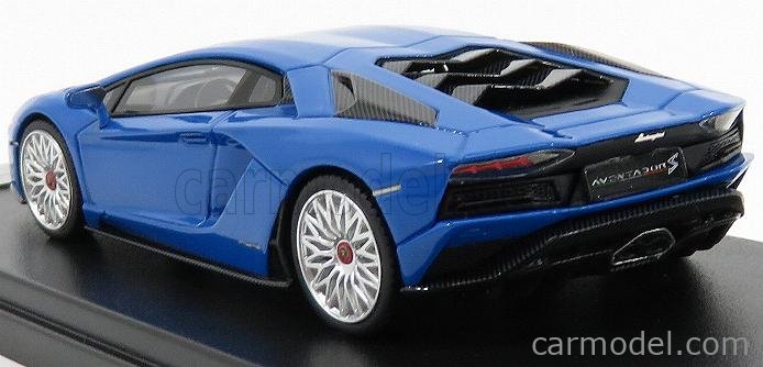 LOOKSMART LS468G Scale 1/43 | LAMBORGHINI AVENTADOR S 2016 BLU NILA - BLUE