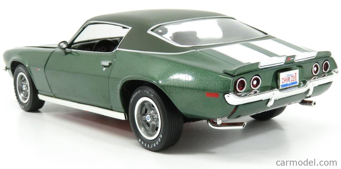 1972 Chevrolet Camaro Z/28 RS En Jaune Crème - Auto World American Muscle 118 Amm1311 849398061510