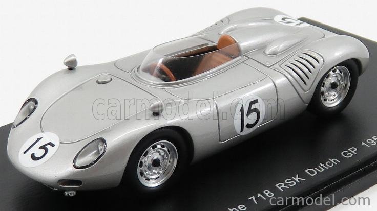 SPARK-MODEL S4853 Scale 1/43 | PORSCHE F1 718 RSK N 15 DUTCH GP 1959 C ...