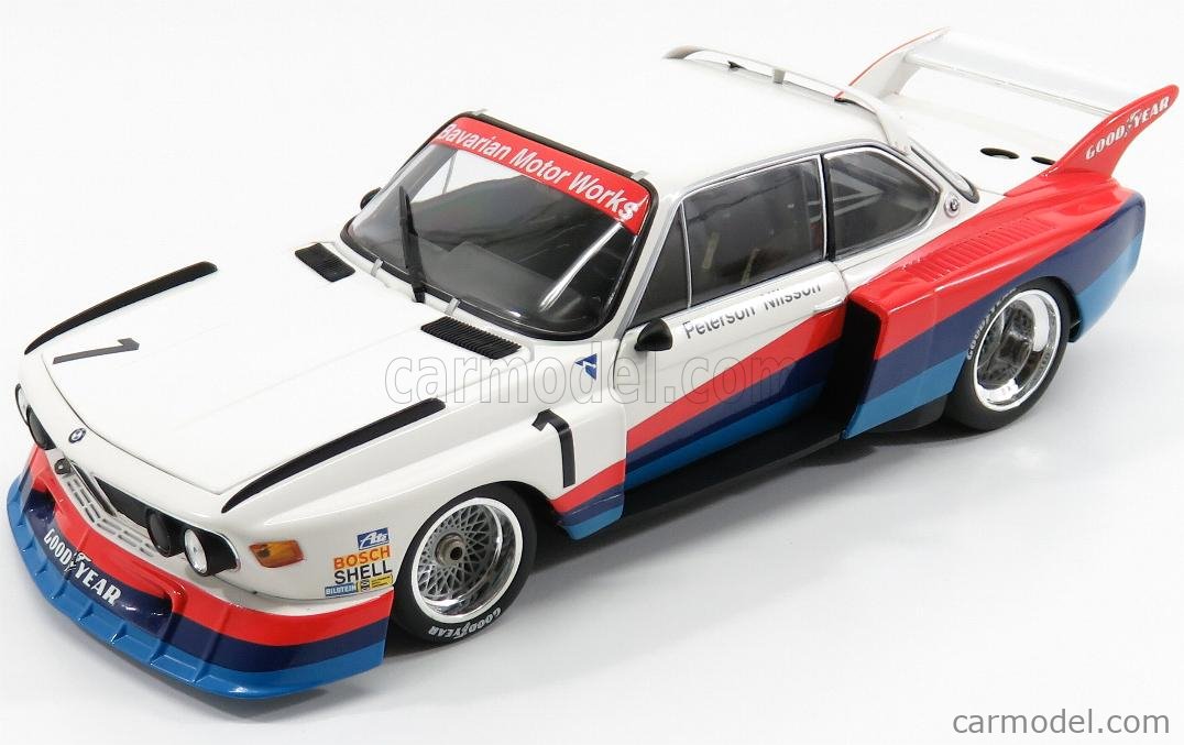 MINICHAMPS 180762001 Scale 1/18 | BMW 3.5 CSL N 1 6h SILVERSTONE 