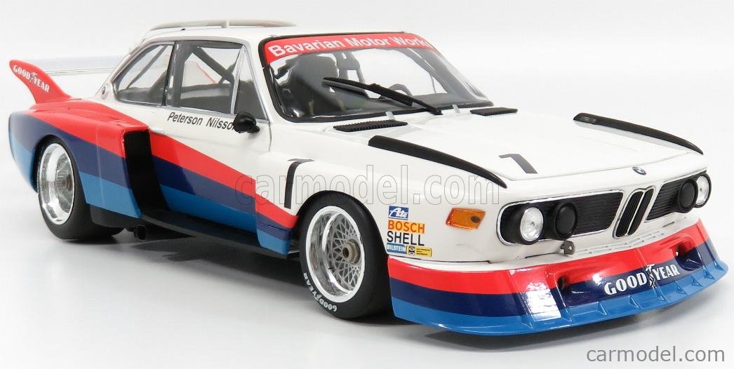 BMW 3.5 CSL Gösser Beer Quester Peterson 6h Watkins Glenn 1976 1:43 Spark US 110