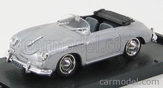 BRUMM R117S-04 Scale 1/43 | PORSCHE 356 SPEEDSTER SPIDER OPEN 1952 SILVER