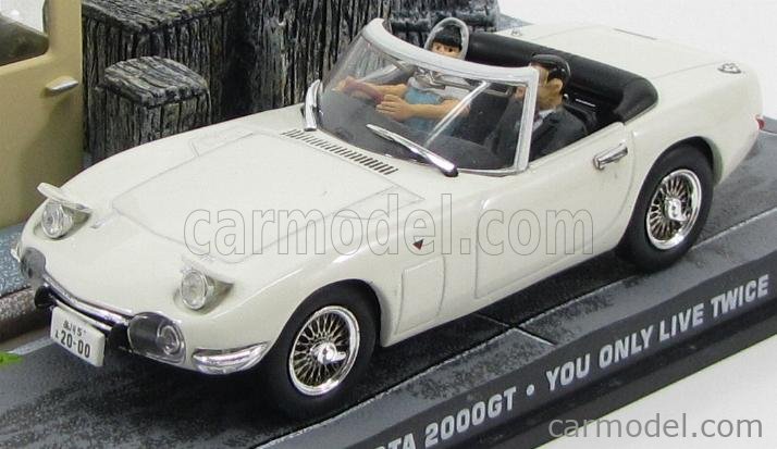 Hot Wheels Auto James Bond 007 Si vive solo due volte Toyota 2000GT