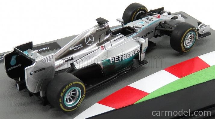 Minichamps 1:43 L. Hamilton Mercedes F1 W05 Hybrid #44 Champion Du Monde Abu Dhabi Gp F1 2014 410140644