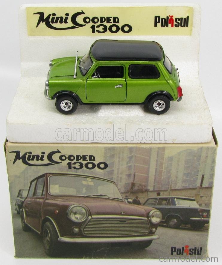 Pista Elétrica 1/43 Mini Cooper Chicane Challenge Polistil 125426