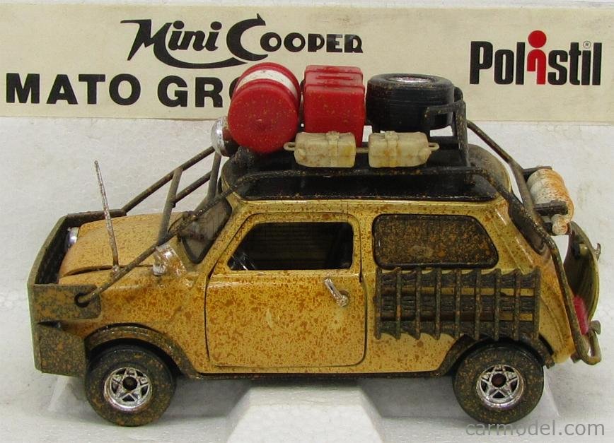 POLITOYS POLISTIL S28 Scale 1/25 | INNOCENTI MINI COOPER