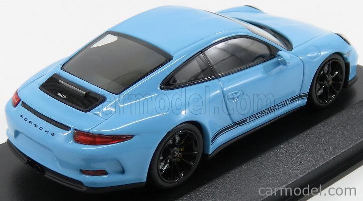 MINICHAMPS 410066225 Scale 1/43 | PORSCHE 911R 991 COUPE 2016 LIGHT BLUE