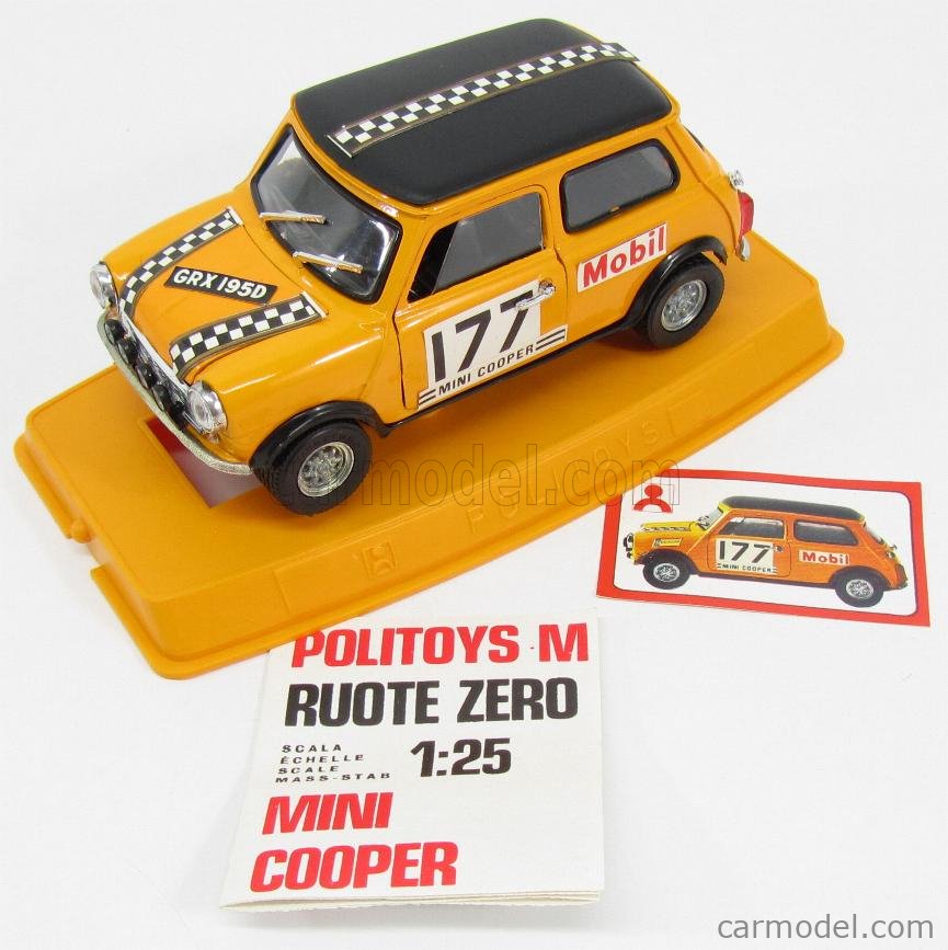 1/43 BMC Mini Cooper S 1967 Monte Carlo , Aaltonen # 177 - Collection