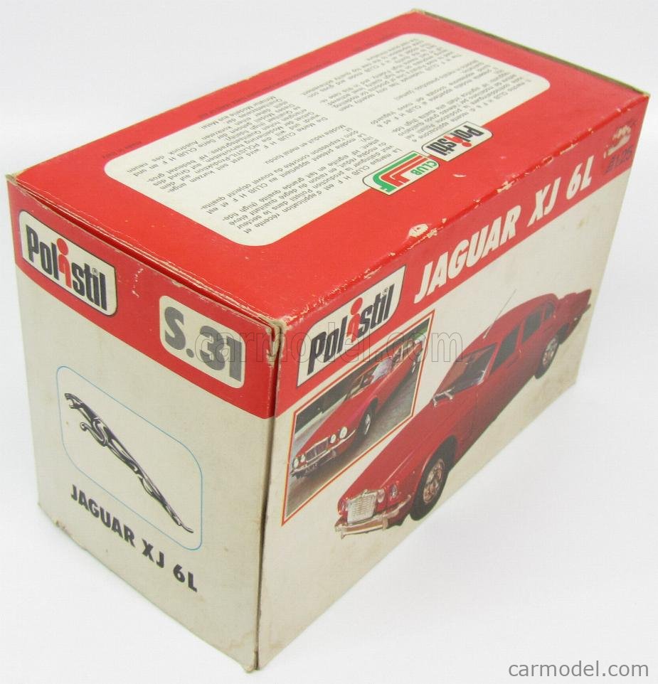 POLITOYS POLISTIL S31 Scale 1/25 | JAGUAR XJ6L SERIES II 1973 BLUE