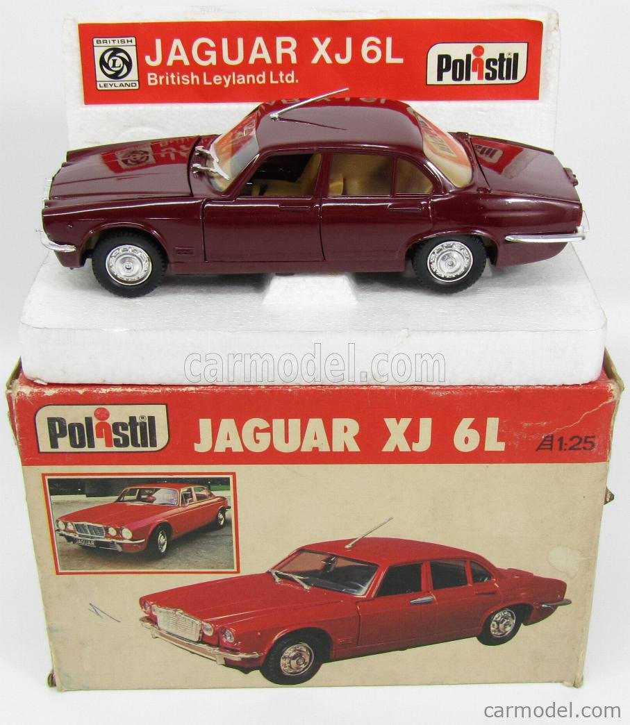 POLITOYS POLISTIL S31 Scale 1/25 | JAGUAR XJ6L SERIES II 1973 BORDEAUX