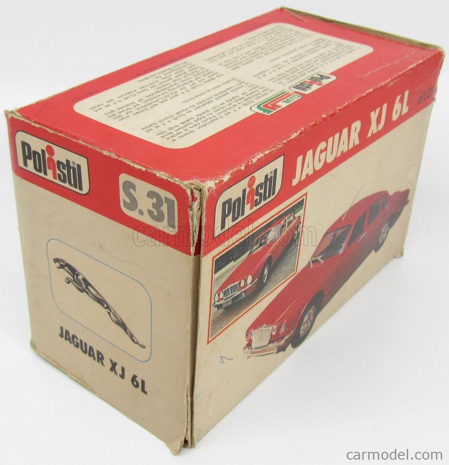 POLITOYS POLISTIL S31 Scale 1/25 | JAGUAR XJ6L SERIES II 1973 BORDEAUX