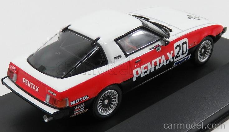 Mazda RX-7 BTCC Champion 1980 #20 Win Percy TWR Pentax 1:43 