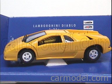 POLITOYS POLISTIL 5844 Scale 1/25 | LAMBORGHINI DIABLO 1990 YELLOW