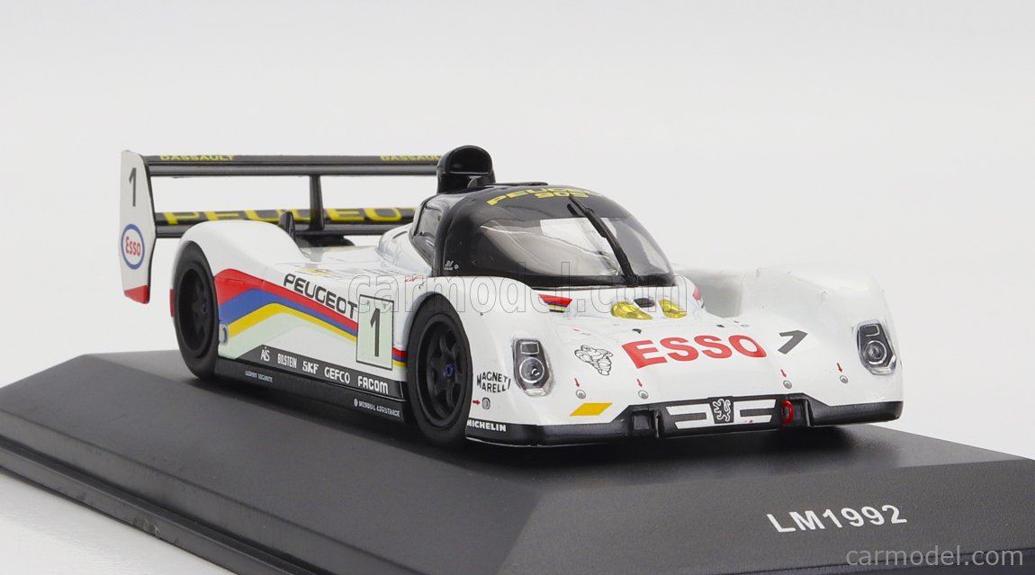 PEUGEOT 905 WINNER LE MANS 92 in 1:43 scale by IXO