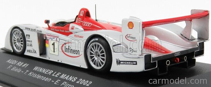Audi R8 Le Mans Team Joest • 2002 • Ixo • 1:43 
