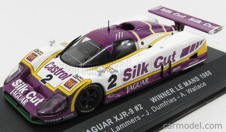 JAGUAR - XJR9 TEAM TOM WALKINNSHAW RACING N 2 WINNER 24h LE MANS 1988  J.DUMFRIES - J.LAMMERS - A.WALLACE