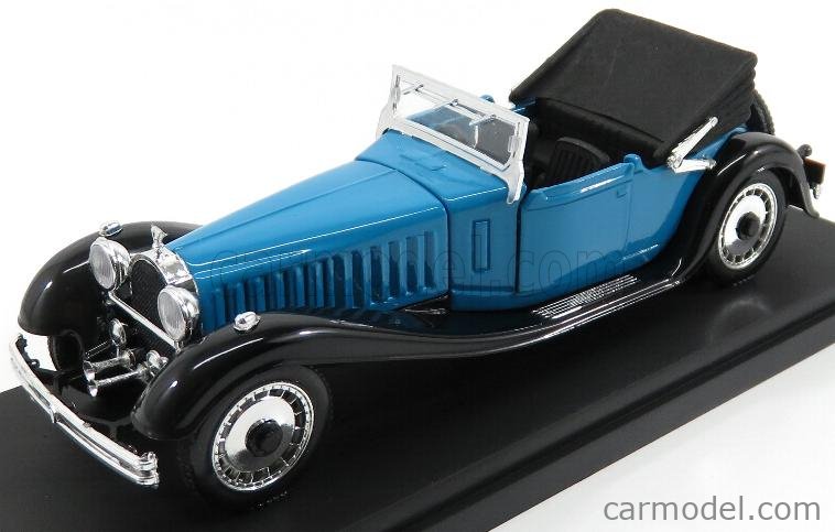 RIO-MODELS 37 Scale 1/43 | BUGATTI 41 ROYALE CABRIOLET OPEN 1927 LIGHT ...