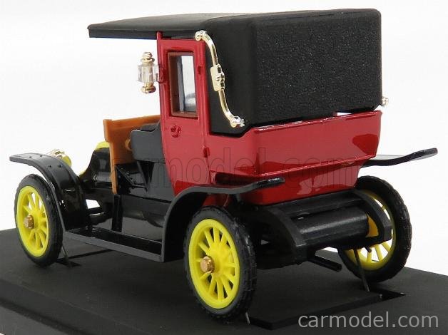 Miniature Rami JMK – Taxi De La Marne Renault 1907 – Échelle 1:43, Grandes Roues Jaunes, Rare