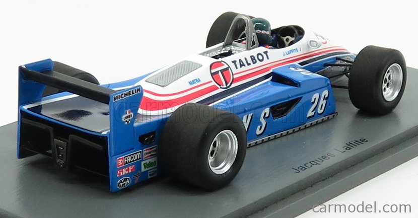 リジェ JS19 #26 J.Laffite 1982　Spark 1/43 1982 Ligier JS19 Laffite – formula143