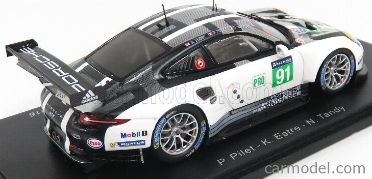Miniature Spark 1/43 - Porsche 911 RSR - 24h Du Mans 2015