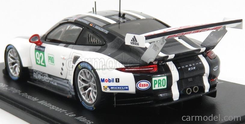Porsche 911 991 Carrera Rsr Motorsport Lmgte Pro Le Mans 2016 SPARK 1:43 S5135 M 