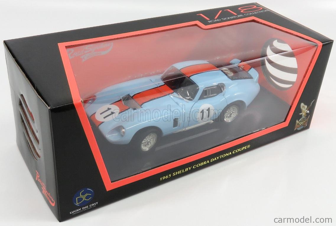 Road Signature 1/18 - 1965 Shelby Daytona Coupe Gulf - Diecast - Occasion