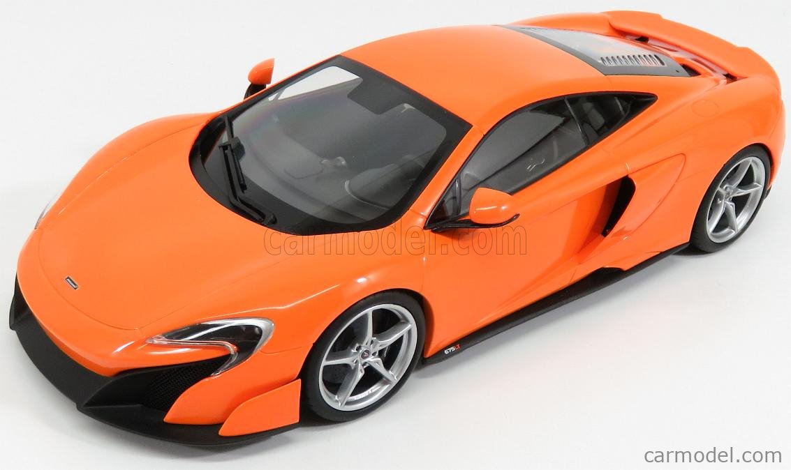 1/18 Kyosho McLaren 675 LT Orange Diecast Model Car Orange C09541P 