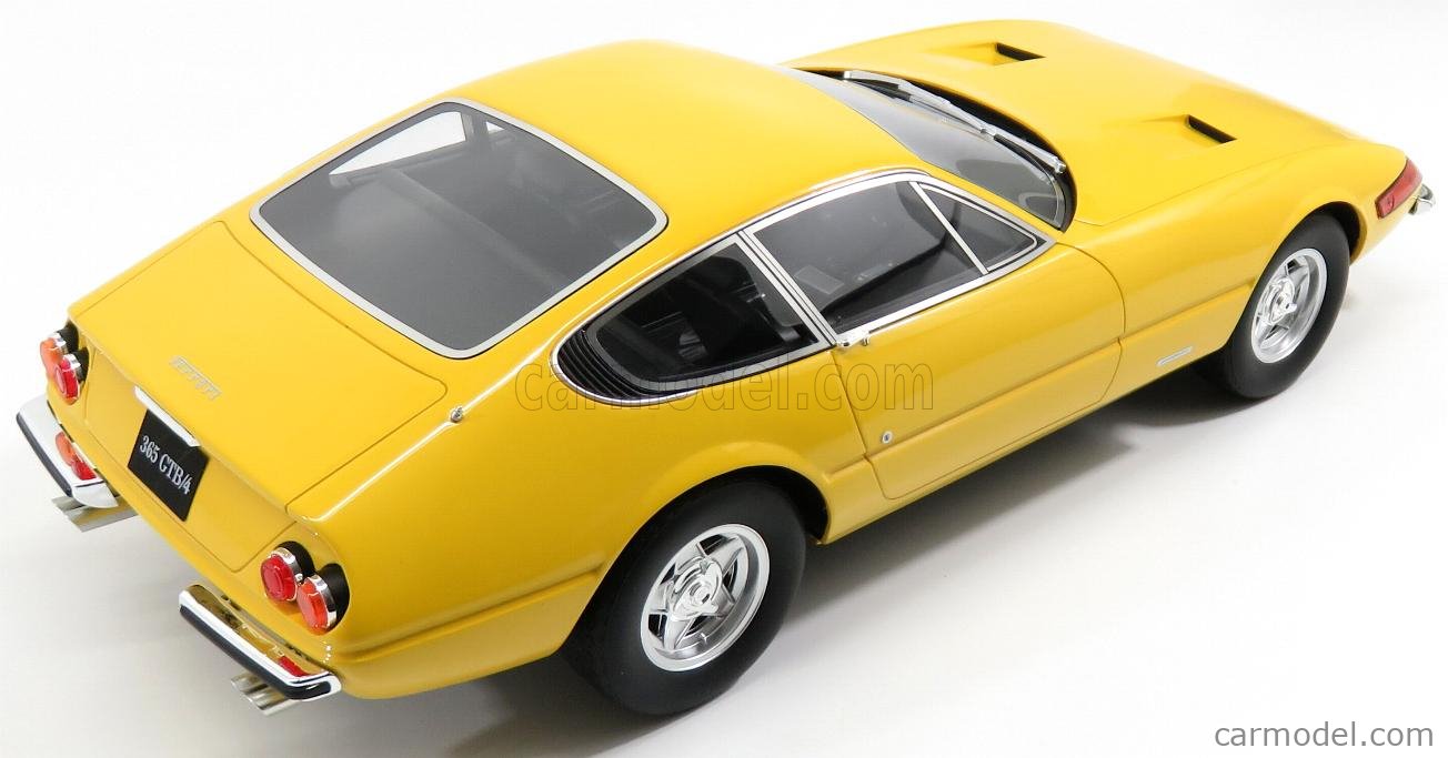 Modèle Réduit Ferrari 365 GTB Daytona Jaune - Échelle 1:12 GTspirit - En Résine - Occasion