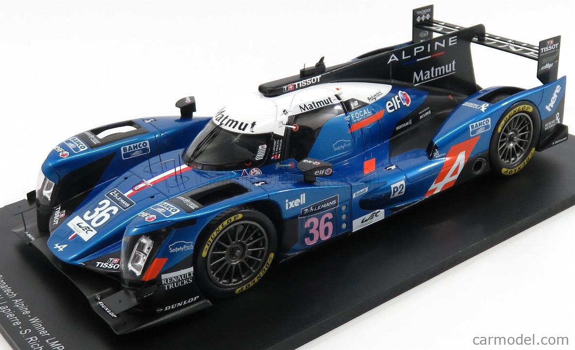 ALPINE - ALPINE A460 TEAM SIGNATECH ALPINE N 36 WINNER LMP2 24h LE MANS  2016 G.MENEZES - N.LAPIERRE - S.RICHELMI