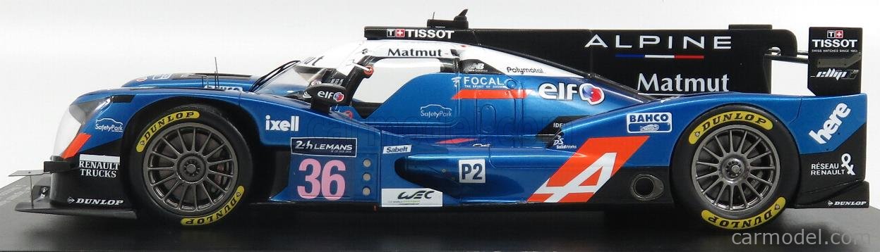 ALPINE - ALPINE A460 TEAM SIGNATECH ALPINE N 36 WINNER LMP2 24h LE MANS  2016 G.MENEZES - N.LAPIERRE - S.RICHELMI