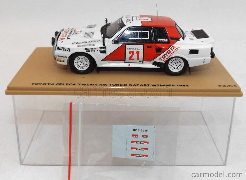 BIZARRE BZ215 Scale 1/43 | TOYOTA CELICA TWIN-CAM TURBO N 21