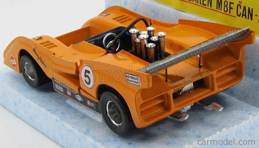Politoys 1/43 Lamborghini Islero Orange Damier - LL394 - Boîte Plastique