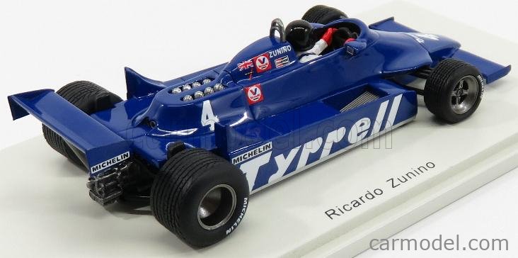 TYRRELL - F1 010 N 4 ARGENTINA GP 1981 RICARDO ZUNINO