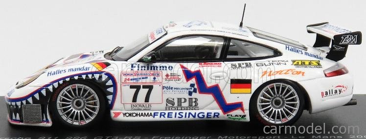 PORSCHE - 911 996 GT3 RS N 77 24h LE MANS 2001 R.DUMAS - G.JEANETTE -  P.HAEZEBROUCK