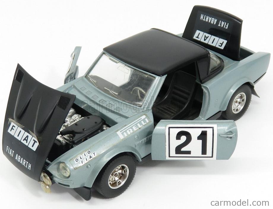 Altro che macchinine!: Fiat 124 Abarth Bburago 1:24 (1977-1984) cod.  0137/9137