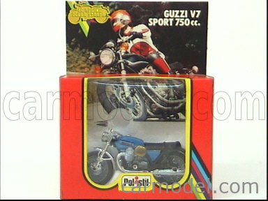 POLISTIL MOTO GUZZI V7 Sport 750 cc Scale 1:24 ca. 35 Jahre alt Guter Zustand EUR 8,50 - FR