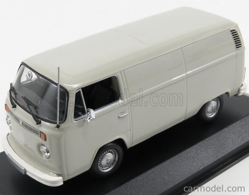 Volkswagen T2b minibus brun et beige (Maxichamps) 1/43e