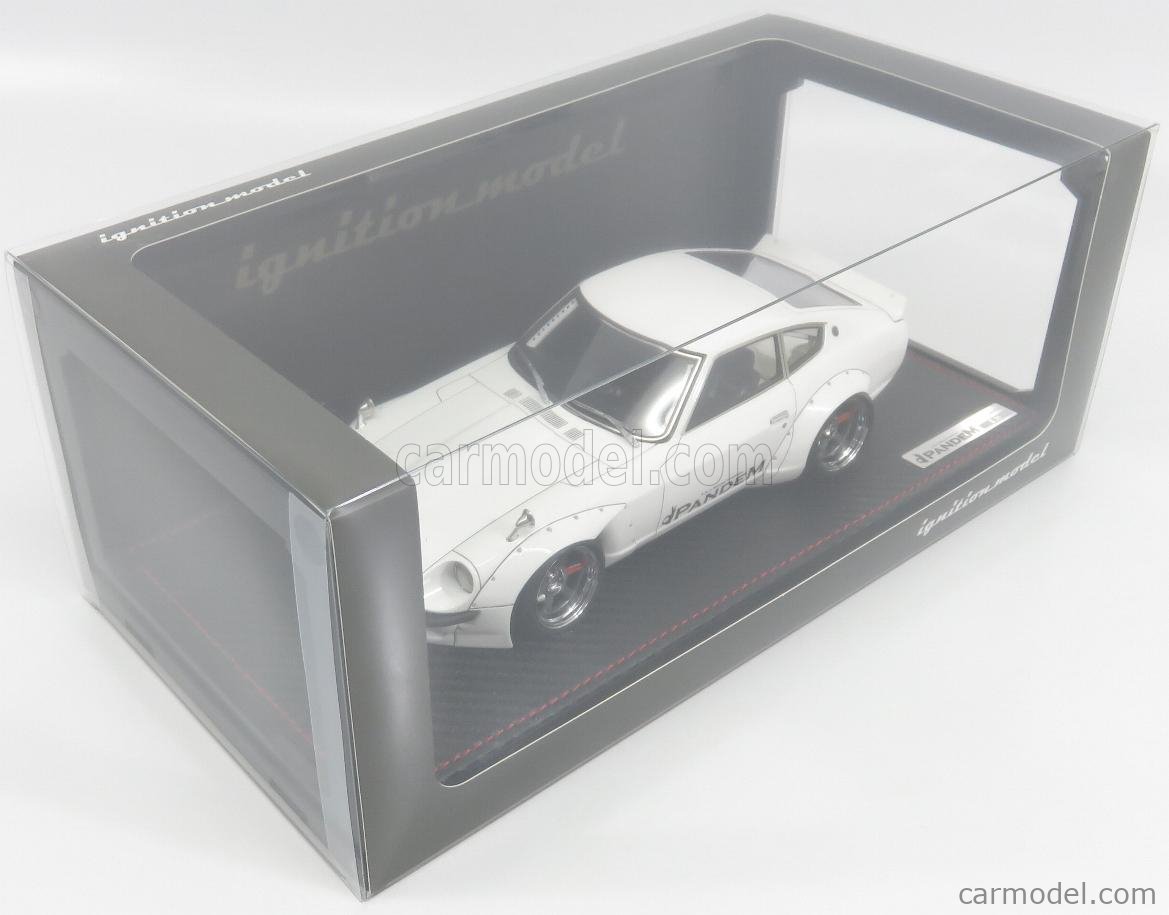 ignition model ミニカーセット ホワイト ブラック IGNITION-MODEL IG1008 Scale 1/18 | NISSAN DATSUN 240Z PANDEM